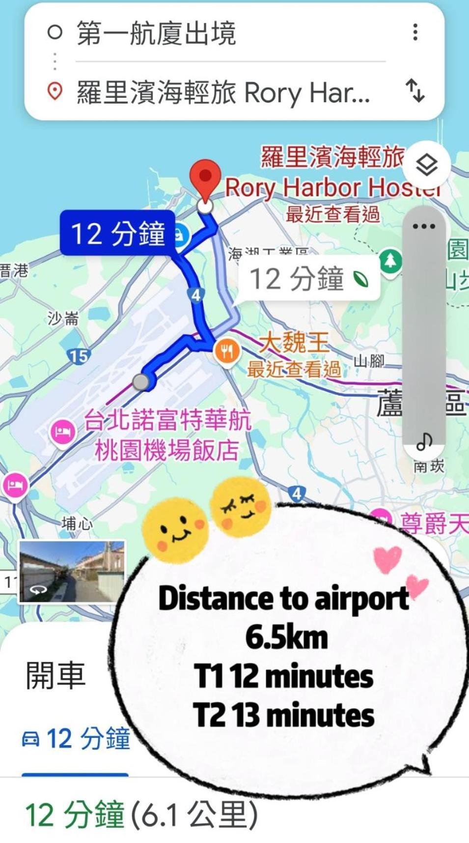 羅里濱海輕旅 Rory Hostel Luzhu Екстер'єр фото